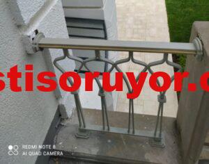 2.El Ferforje Balkon Korkuluk 250 TL