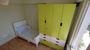 Kasalı çıkma çelik kapı 1 senelik sağlam çelik kapı 9 Ikea çocuk odası takımı Büyüyüp küçülebilen yatak az kullanıldı